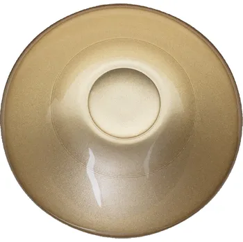 Talíř Secret de Gourmet Polévkový talíř ANIA GOLD, sklo, O 17 cm, zlato