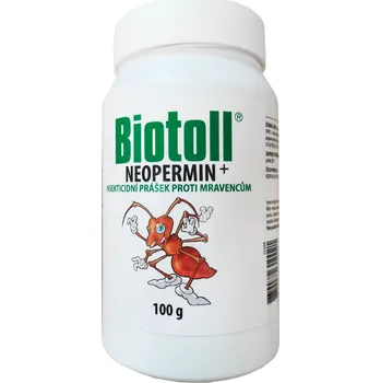 Insekticid Biotoll - Neopermin 100 g Mravenci prášek