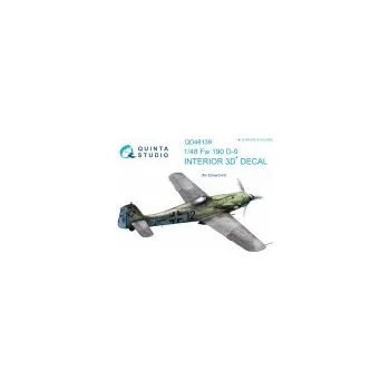 Plastikový model 1/48 Fw 190 D-9 3D-Printed & colour Interior (EDU)