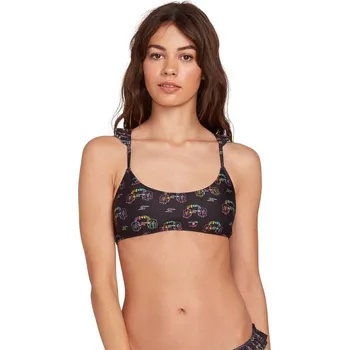 Dámské plavky VOLCOM horní díl plavek - Alienated Scoop Black (BLK) velikost: L