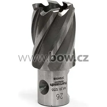 Vrták Jádrový vrták 26mm, hloubka 25mm, upínání Weldon 19