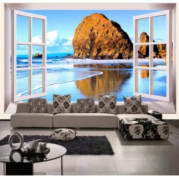 Fototapeta Solution Media 3D tapeta - Výhled na pláž MU1071 6 - Samolepící tapeta - 380-450g/m2