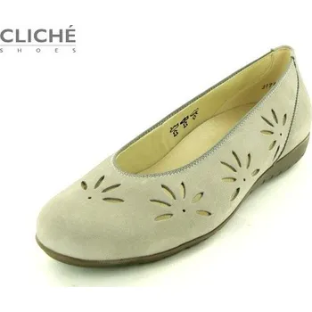 Dámské baleríny Šedé baleríny Hemisa 44