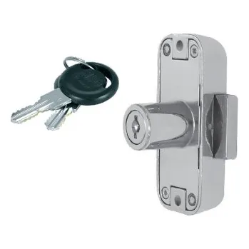 Nábytkový zámek třícestný SISO S-922, vč. tyčí