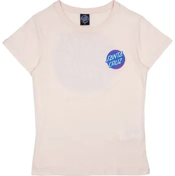 SANTA CRUZ triko - Coiled Dot T-Shirt Soft Pink (SOFT PINK) velikost: 8