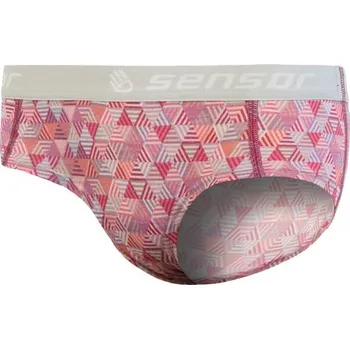 Dámské termo spodní prádlo SENSOR MERINO IMPRESS dámské kalhotky lilla/pattern Velikost: S