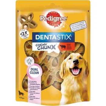 Pamlsek pro psa Pedigree Dentastix Chewy Chunx hovězí MAXI 68 g