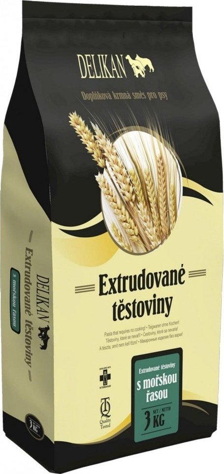 Delikan Dog Instantní těstoviny s Řasou pro psy 3 kg
