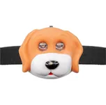 OXE LED čelová svítilna, pes