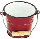 Ibili Smaltovaný kýbl 5,5 l červený