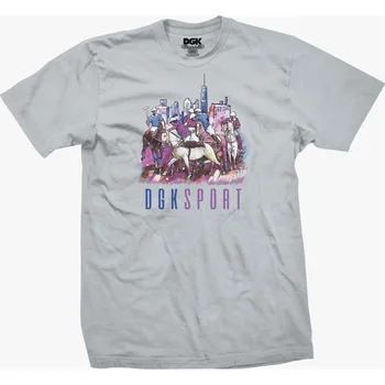 DGK triko - Ghetto Games Tee Silver (SILVER) velikost: M