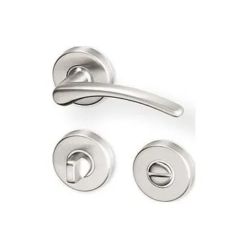 Dveřní kování Rozetové kování AC-T VIOLA WC nikl
