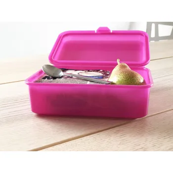 Svačinový box Box na svačinu růžový 8-22319, Česká výroba