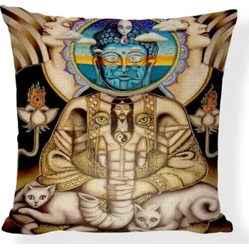 Duchovní literatura Povlak na polštář Mystic - 45x45cm