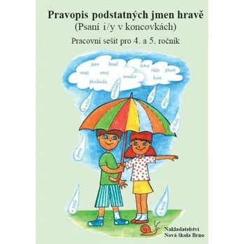 Český jazyk Pravopis podstatných jmen hravě – pracovní sešit (psaní i/y v koncovkách)