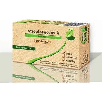 Diagnostický test Vitamin Station Rychlotest Streptococcus A 1 ks