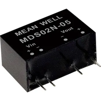 Měnič napětí MEAN WELL MDS02L-05 DC/DC měnič napětí, modul 400 mA 2 W Počet výstupů: 1 x Obsah 1 ks