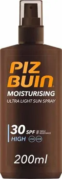 Přípravek na opalování Piz Buin In Sun Moisturising Ultra Light Hydration Spray SPF30 200 ml