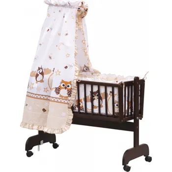 Kolébka pro miminko Nebesa nad Mojžíšův košík pro miminko a kolébky - Scarlett Sovička - béžová