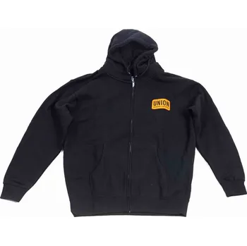 Pánská mikina UNION mikina - Standard Zip-Hoodie Black (BLACK) velikost: M
