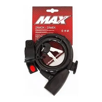 Zámek na kolo Zámek MAX lankový 10 x 1000mm + 2 klíče