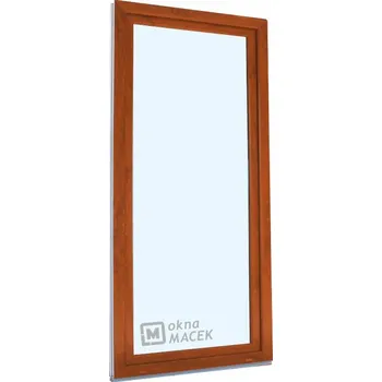 Vchodové dveře KNIPPING 70 AD 900x2300 mm L zlatý dub/bílá