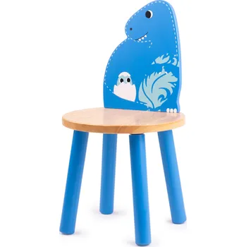 Dřevěná hračka Tidlo Dřevěná židle T. rex