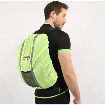 Zavazadlo na motocykl Nepromokavá relfexní pláštěnka na batoh, neonově žlutá