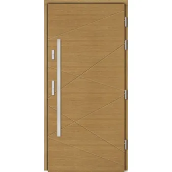 Vchodové dveře DOORSY vchodové dřevěné dveře DOORSY PIRANO