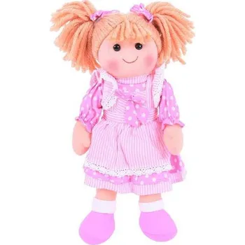 Panenka Bigjigs Toys Látková panenka Anna 34 cm