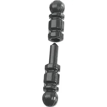 pant Kovaný ozdobný pant ukončený kuličkou, průměr 29 mm