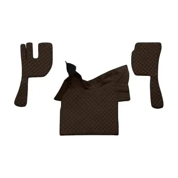 autokoberec Kožené koberce Volvo FH 2002-2012, automat, hnědé