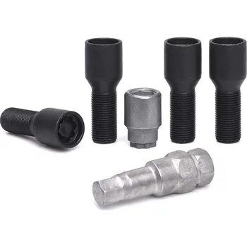 Autodoplněk Pojistné bezpečnostní šrouby M14x1,25x30 kužel, klíč 17/19, SICUTUNE BVT730, černé