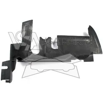 Rozvaděč DPA P vedení vzduchu na chladičovou stěnu Octavia II 1Z0121284B - DPA