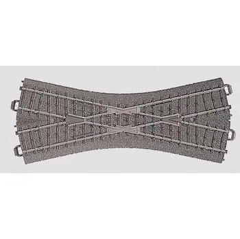 Modelová železnice C-kolej H0 Märklin (s uložením) 24640 křižovatka 188.3 mm