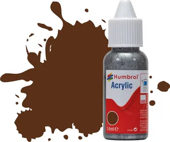 Modelářská barva Humbrol DB0160 akryl 14 ml German Camouflage Red Matt