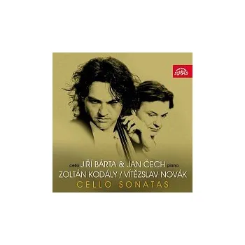 Česká hudba Jiří Bárta, Jan Čech – Kodály & Novák: Sonáty pro violoncello a klavír CD - DOPRAVA ZDARMA od 2 000 Kč