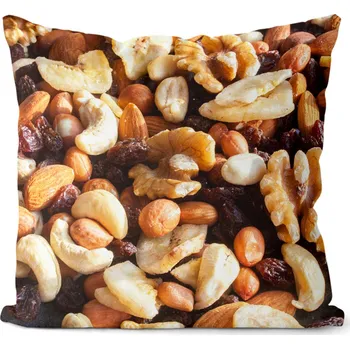 Dekorativní polštářek Polštář Ořechy 40x40 cm (Velikost: 40 x 40 cm)