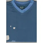 Dětské tričko PO-2049, krátký rukáv, modrá, vel. 128