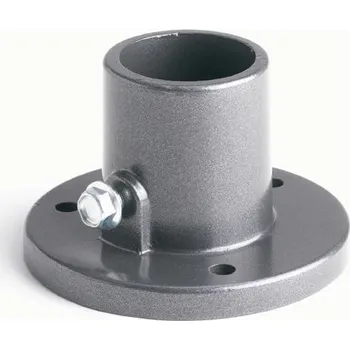 Příslušenství pro plot Podstavec pro sloupek Bekaclip profil Ø 48 mm k instalaci na podezdívku, antracit, pozinkovaný, poplastovaný
