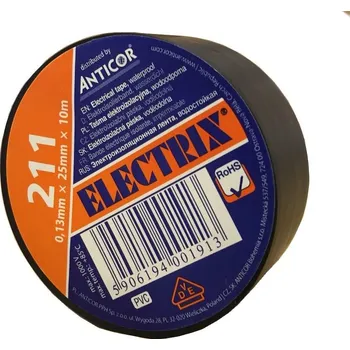 kabelová chránička Anticor 211P/25mm x 10m PVC černá - 1ks