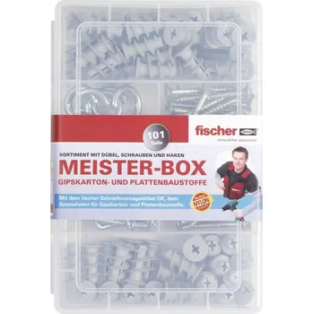 Hmoždinka Fischer 513892 Box s výběrem hmoždinek 101 díly