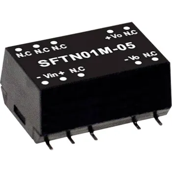 Měnič napětí MEAN WELL SFTN01L-12 DC/DC měnič napětí, modul 84 mA 1 W Počet výstupů: 1 x Obsah 1 ks