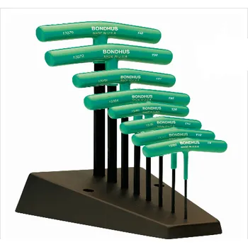 Klíč Sada T-klíčů/torx krátká + stojan TTHX 8 BONDHUS