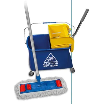 Úklidový vozík Mop set 936121 EAST úklidový vozík menší pojízdný kompletní 1x20l