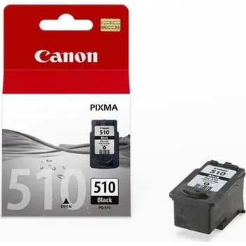 Inkoustová náplň Canon PG-510Bk, 220 stran, originální - černá