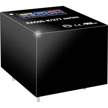 Měnič napětí RECOM RAC05-15SK/277 AC/DC zdroj do DPS 15 V 5 W