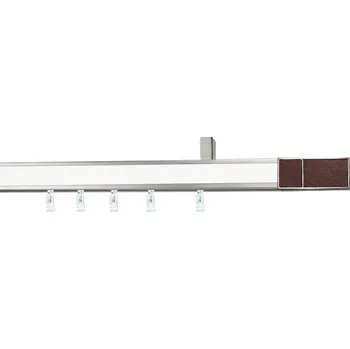 Garnýž Chromová garnýž bílá