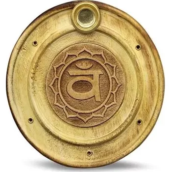 Vonná tyčinka Mani Bhadra Mani Bhadra Stojánek na vonné tyčinky a kužely Sacral Chakra, 10 cm
