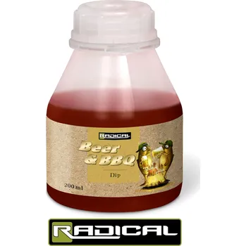Návnadové aroma Dip Radical Beer & BBQ 200 ml